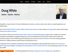 Tablet Screenshot of dougwhite.net